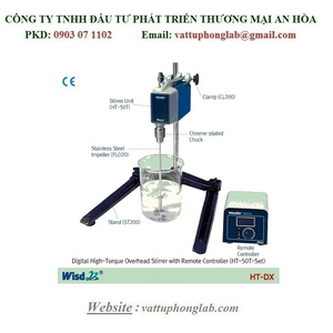DAIHAN-brand® High-Torque Digital Overhead Stirrer, “HT-T”