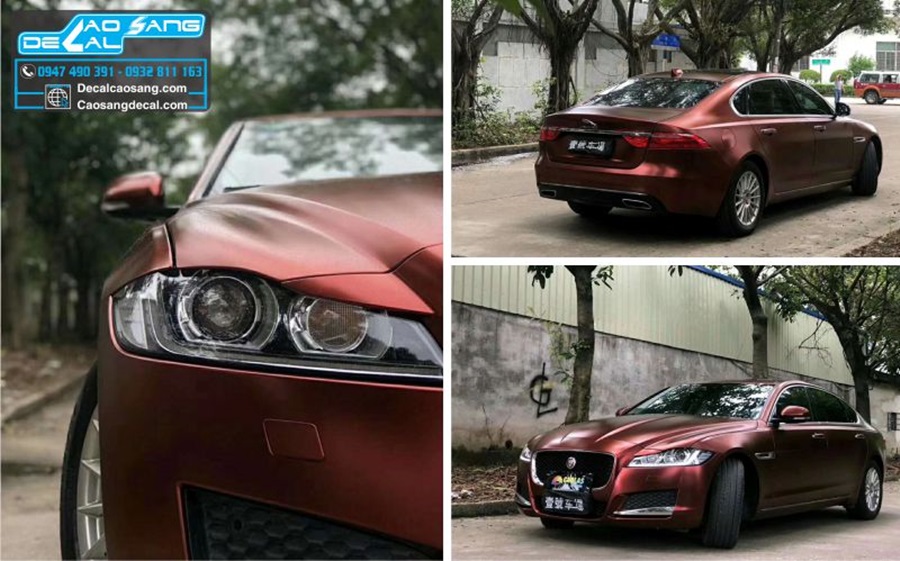 Dán đổi màu xe hơi decal nhôm mờ cao cấp, chất lượng tốt nhất