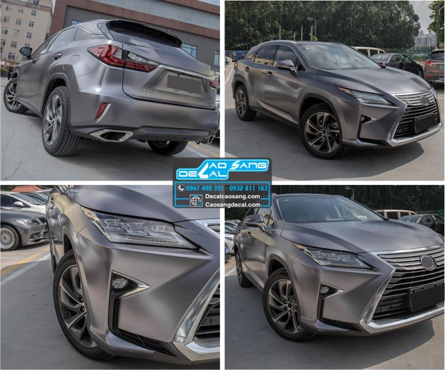 Dán đổi màu xe hơi decal nhôm mờ cao cấp, chất lượng tốt nhất