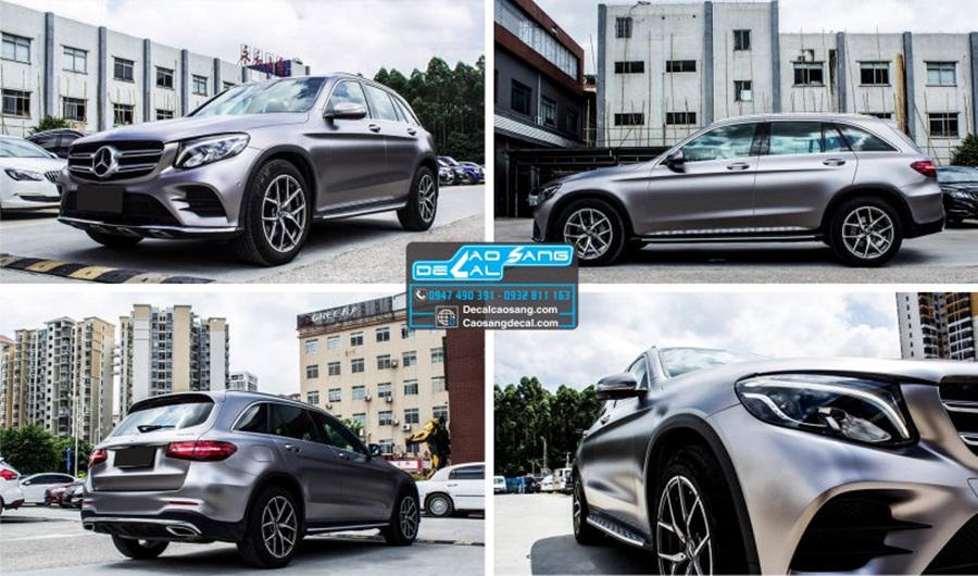 Dán đổi màu xe hơi decal nhôm mờ cao cấp, chất lượng tốt nhất