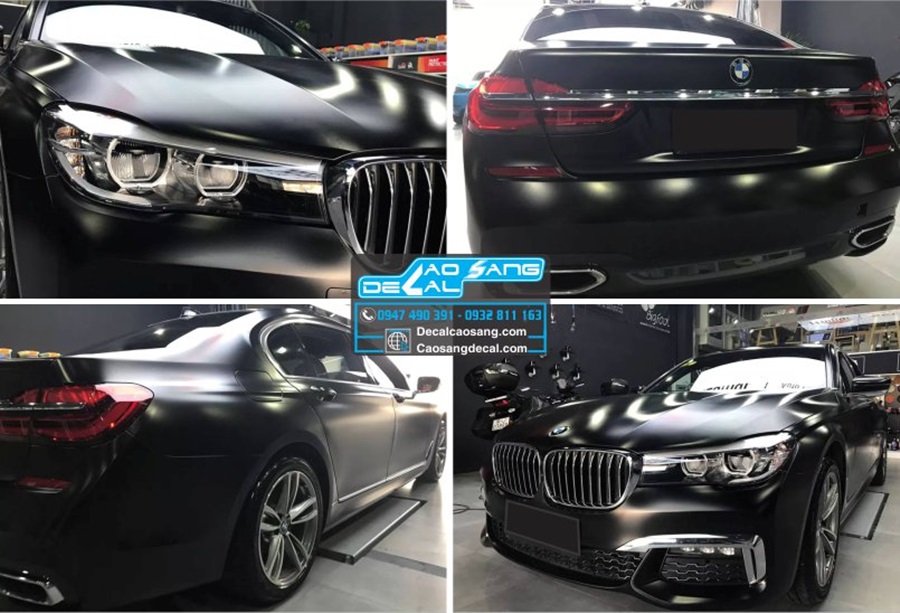 Dán đổi màu xe hơi decal nhôm mờ cao cấp, chất lượng tốt nhất