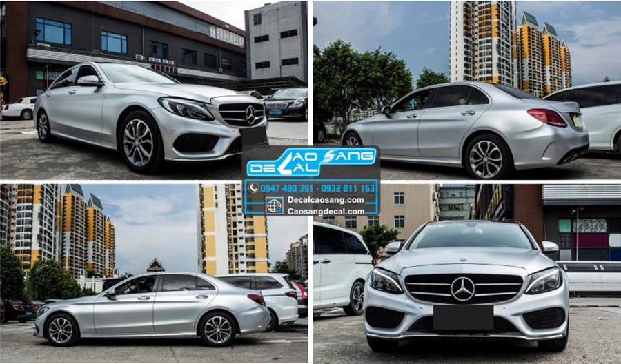 Dán đổi màu xe hơi decal nhôm mờ cao cấp, chất lượng tốt nhất