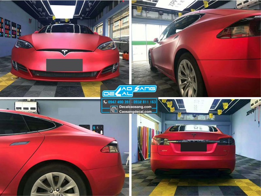 Dán đổi màu xe hơi decal nhôm mờ cao cấp, chất lượng tốt nhất