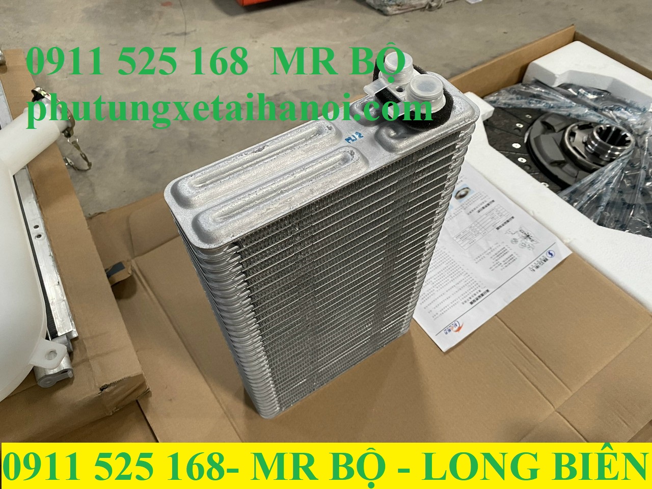 Hình ảnh báo giá dàn lạnh xe shacman M3000