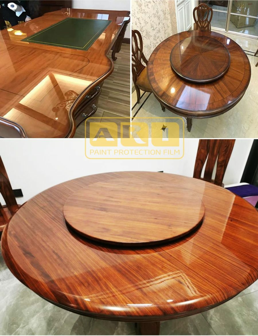 Giải pháp bảo vệ chống xước mặt bàn gỗ, mặt bàn đá