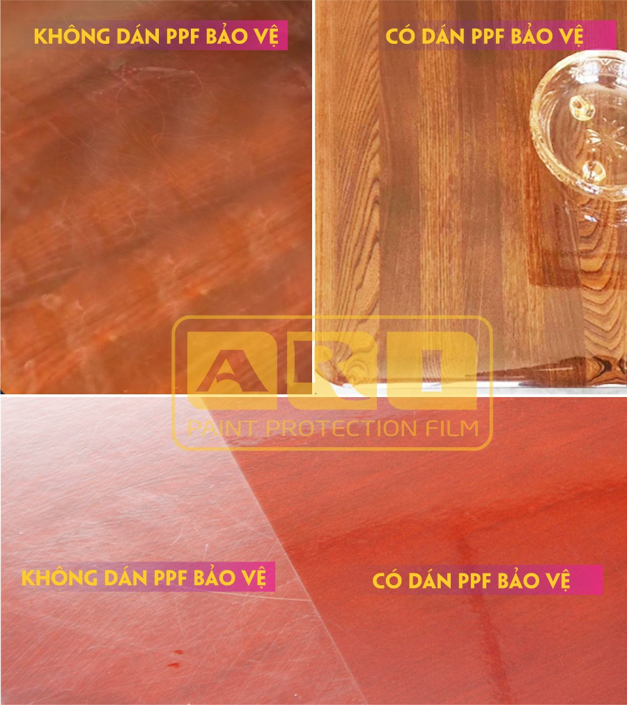 Giải pháp bảo vệ chống xước mặt bàn gỗ, mặt bàn đá