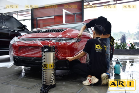 Dán ppf xe hơi ôtô Tphcm. Thi công tận nơi. Bảo hành 10 năm