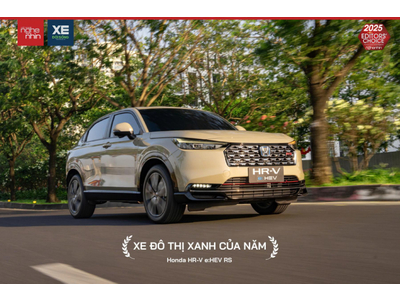 Danh hiệu Xe đô thị xanh của năm 2025 gọi tên : Honda HR-V e:HEV RS