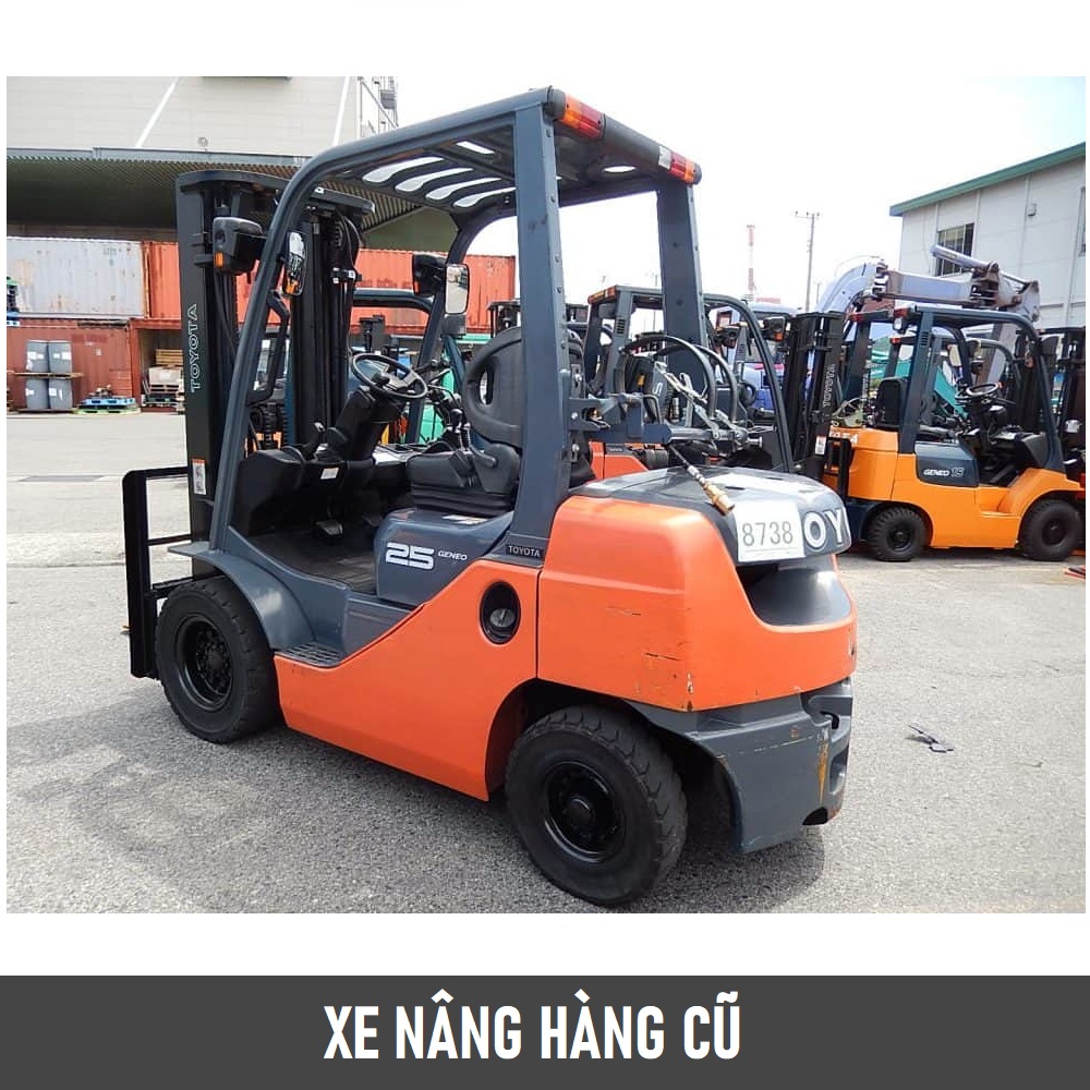 XE NÂNG HÀNG CŨ