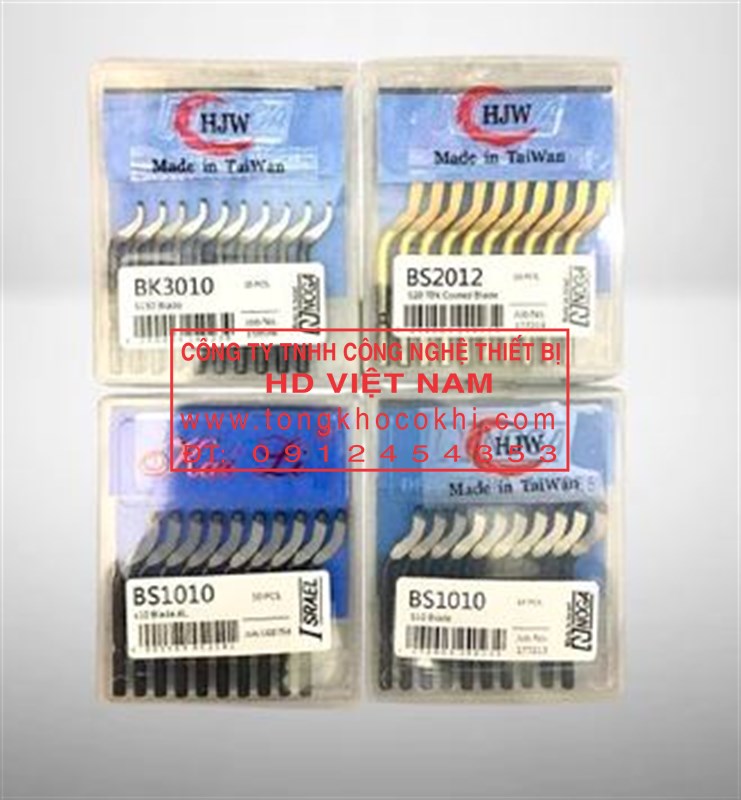 Dao cạo bavia Noga. Lưỡi gọt via Noga BS1010, BS2012, BK3010