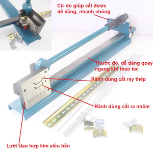 Dao cắt ray nhôm sắt tủ điện DC-35 R