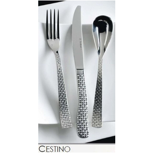 Dao muỗng nĩa tableware Fortessa Lucca Faceted cao cấp cho nhà hàng