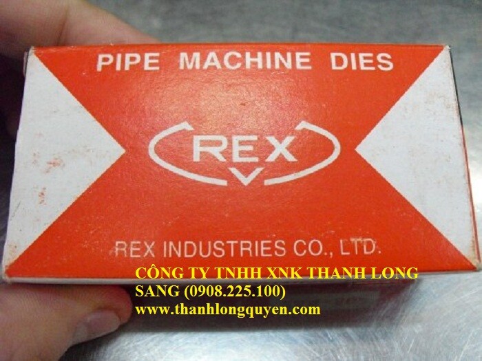 DAO TIỆN REN ỐNG REX 1/2-3/4, 1-2, 2 1/2-3, 2 1/2-4