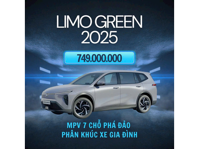 Đặt cọc ngay LIMO GREEN để là những quý khách hàng nhận xe sớm nhất