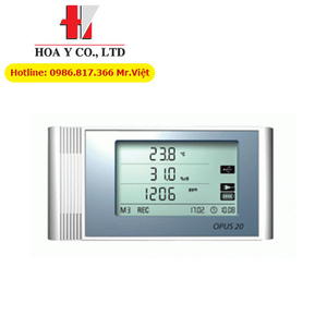 Data-logger OPUS 20 TCO ghi nhiệt độ, độ ẩm và khí CO2 hãng Dostmann