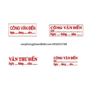 Dấu công văn đi, công văn đến