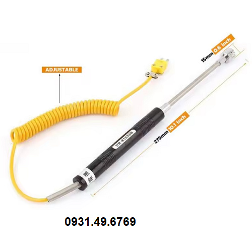 ĐẦU DÒ NHIỆT ĐỘ KIỂU K 500 ĐỘ NR-81532B (DÙNG CHO MÁY DT1311)