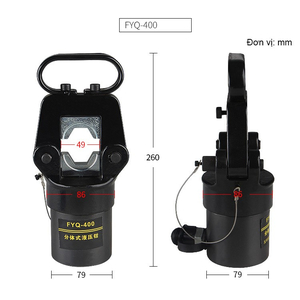 Đầu ép cos thủy lực FYQ-400