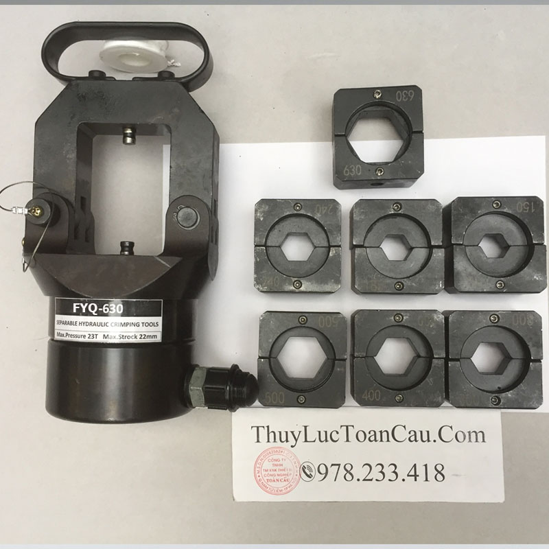 Đầu ép cos thủy lực TCT FYQ-630 150-630mm2