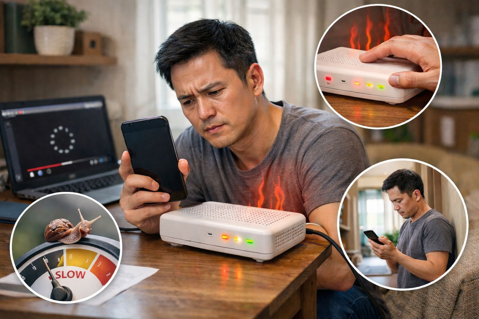 Dấu Hiệu Modem Mạng Yếu, Rớt Kết Nối Cần Xử Lý Ngay