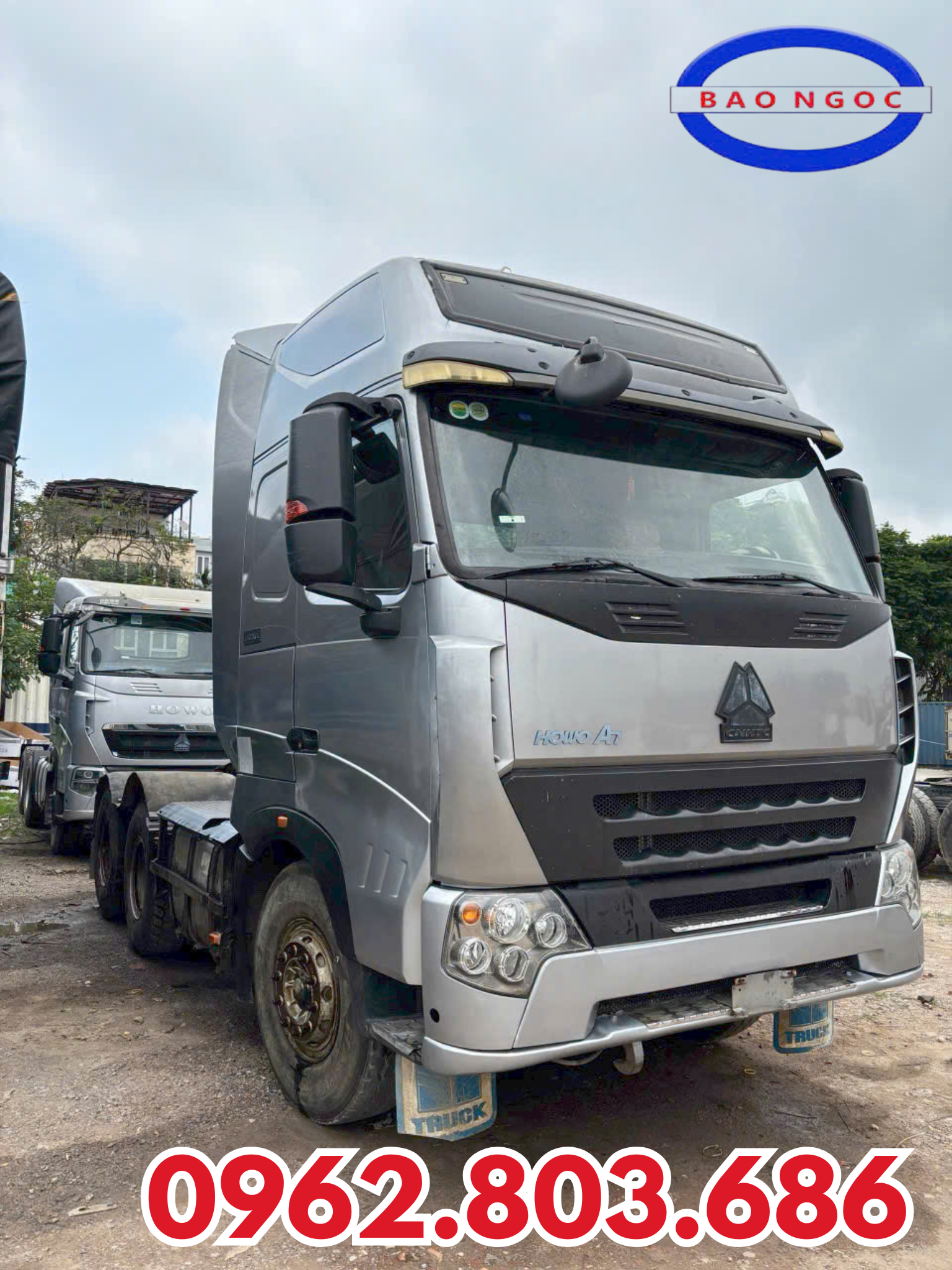 🚛 ĐẦU KÉO HOWO 375 NÓC CAO – ĐỜI 2016 – CẦU DẦU