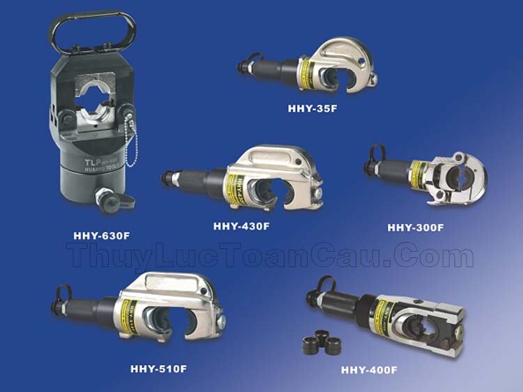 Đầu ép cos - Kìm bấm cos thủy lực HHY-300f hhy-400f hhy-430f hhy-510f  hhy-630f -  dùng bơm rời