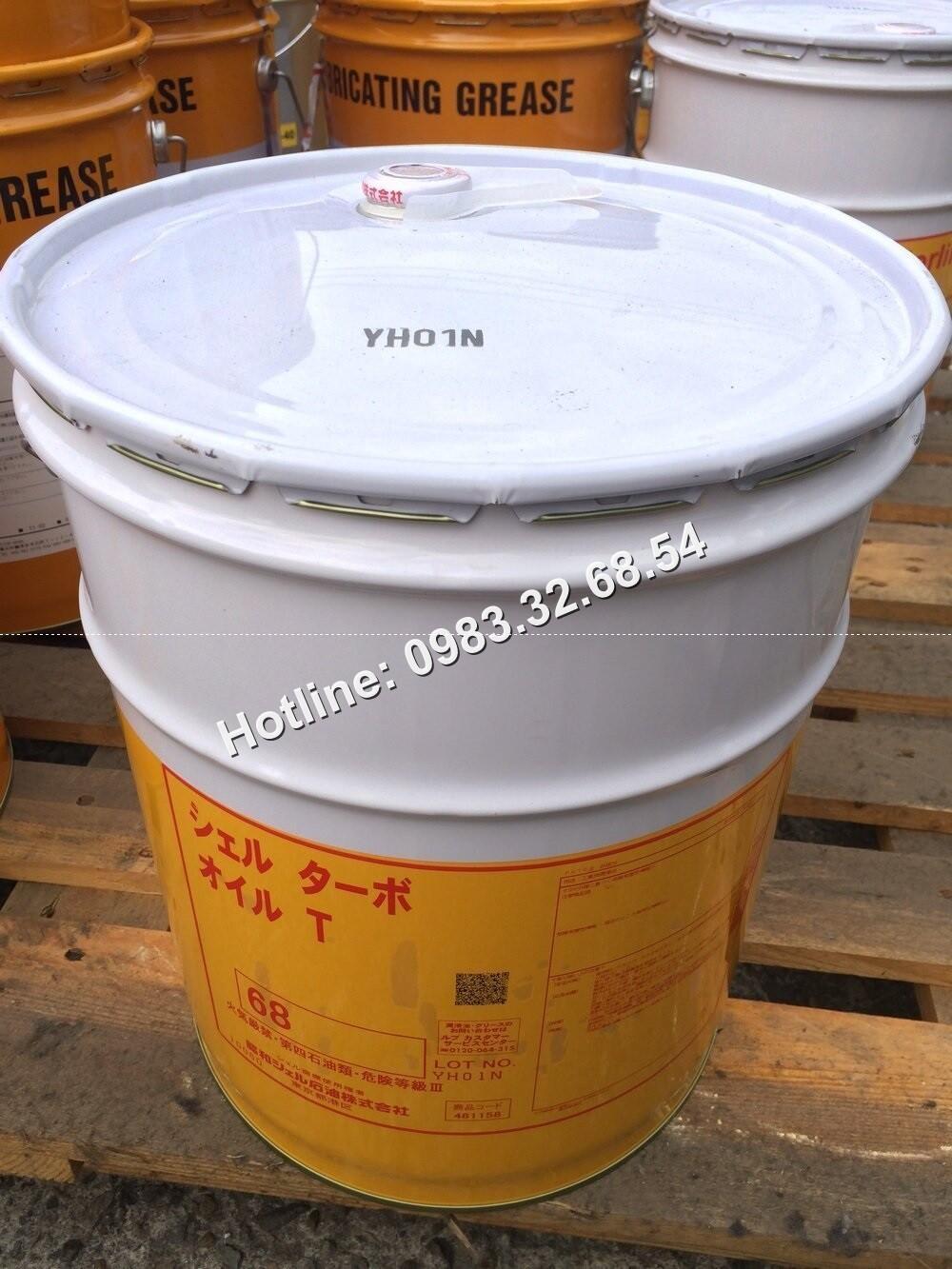 Dầu nhờn Tuabin Shell Turbo T46.