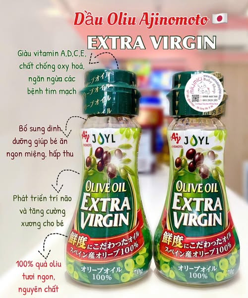 Dầu Oliu Siêu Nguyên Chất AJINOMOTO 70g ( nội địa Nhật )🇯🇵