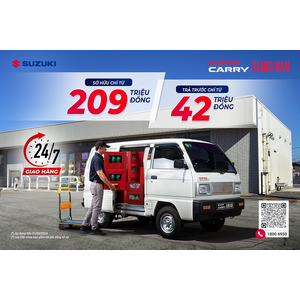 ĐẦU TƯ THỨC THỜI - VẬN CHUYỂN THẢNH THƠI CÙNG SUZUKI VIỆT LONG