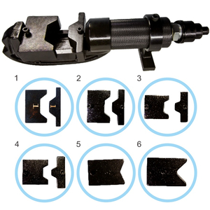 Đầu uốn thanh cái đồng Tac CBC-25 - Hình xương cá, lập là