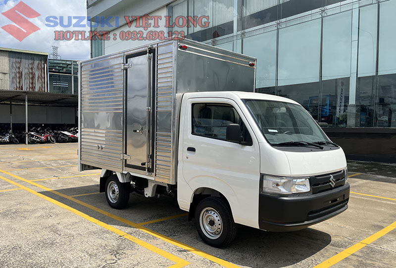 Hình ảnh xe tải Suzuki Pro thùng kín inox