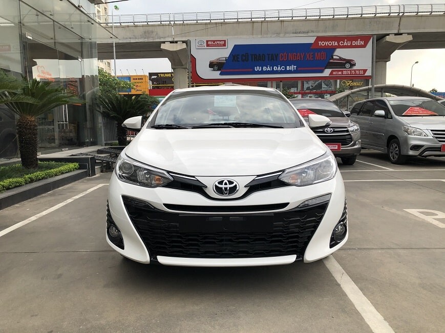 Đầu xe Toyota Yaris G 2019