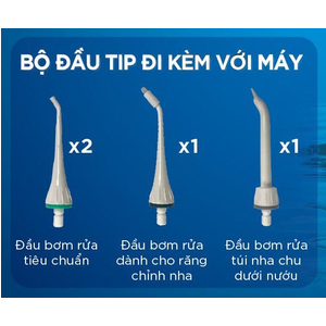 Máy tăm nước du lịch WaterJet Flosser Cordless Maxi WJ-900