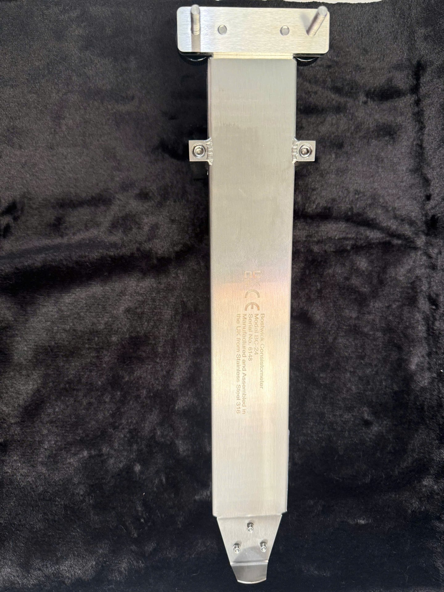 Thiết bị đo độ nhớt 24 cm, thiết bị đo độ đậm đặc 24 cm , Bostwick Viscometer/Consistometer