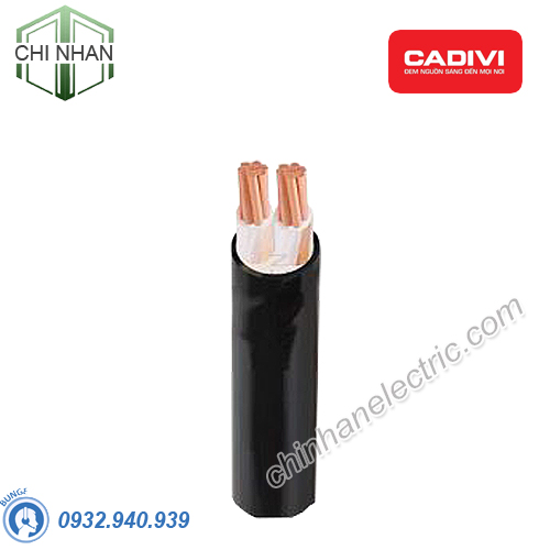 Dây cáp điện 2 lõi Cadivi CXV-2x1 mm2 – 0.6/1kV Cu/XLPE/PVC