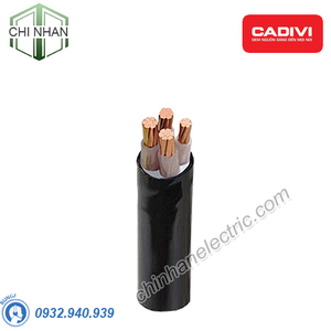 Dây cáp điện 3+1 lõi Cadivi CXV-3x240+1x150 mm2 – 0.6/1kV Cu/XLPE/PVC