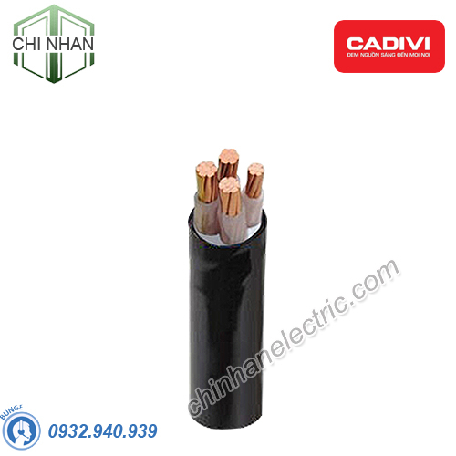 Dây cáp điện 3+1 lõi Cadivi CXV-3x50+1x35 mm2 – 0.6/1kV Cu/XLPE/PVC