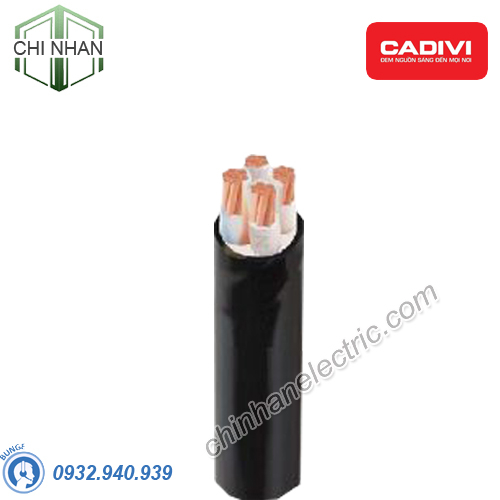 Dây cáp điện 4 lõi Cadivi CXV-4x10 mm2 – 0.6/1kV Cu/XLPE/PVC