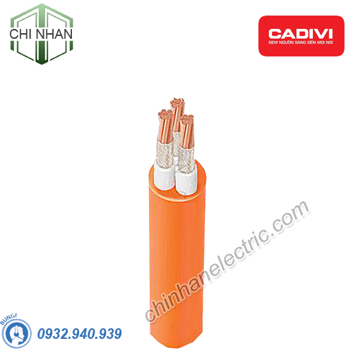 Dây cáp điện chống cháy 3 lõi Cadivi CXV/FR 3x6mm2 – 0.6/1kV Cu/XLPE-FR/PVC