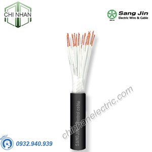 Dây cáp điều khiển 16x0.5mm2 Sangjin - không chống nhiễu - loại 1