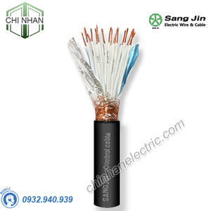 Dây cáp điều khiển 16x0.75mm2 Sangjin - chống nhiễu - loại 1