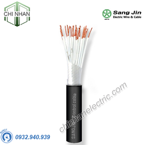 Dây cáp điều khiển 20x0.75mm2 Sangjin - không chống nhiễu - loại 1