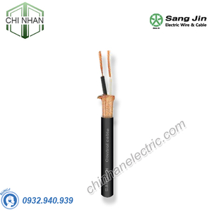 Dây cáp điều khiển 2x1.25mm2 Sangjin - chống nhiễu - loại 1