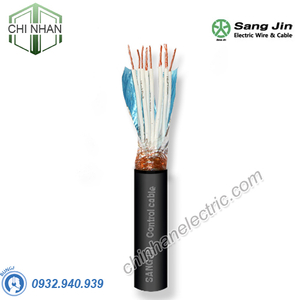 Dây cáp điều khiển 8x1.25mm2 Sangjin - chống nhiễu - loại 1