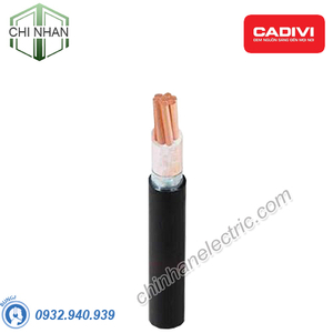 Dây cáp ngầm 1 lõi Cadivi CXV/DATA 70mm2 – 0.6/1kV Cu/XLPE/DATA/PVC