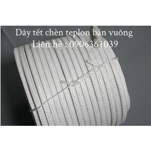 Dây chông cháy phủ teflon dạng vuông - dây chịu nhiệt phủ PTFE
