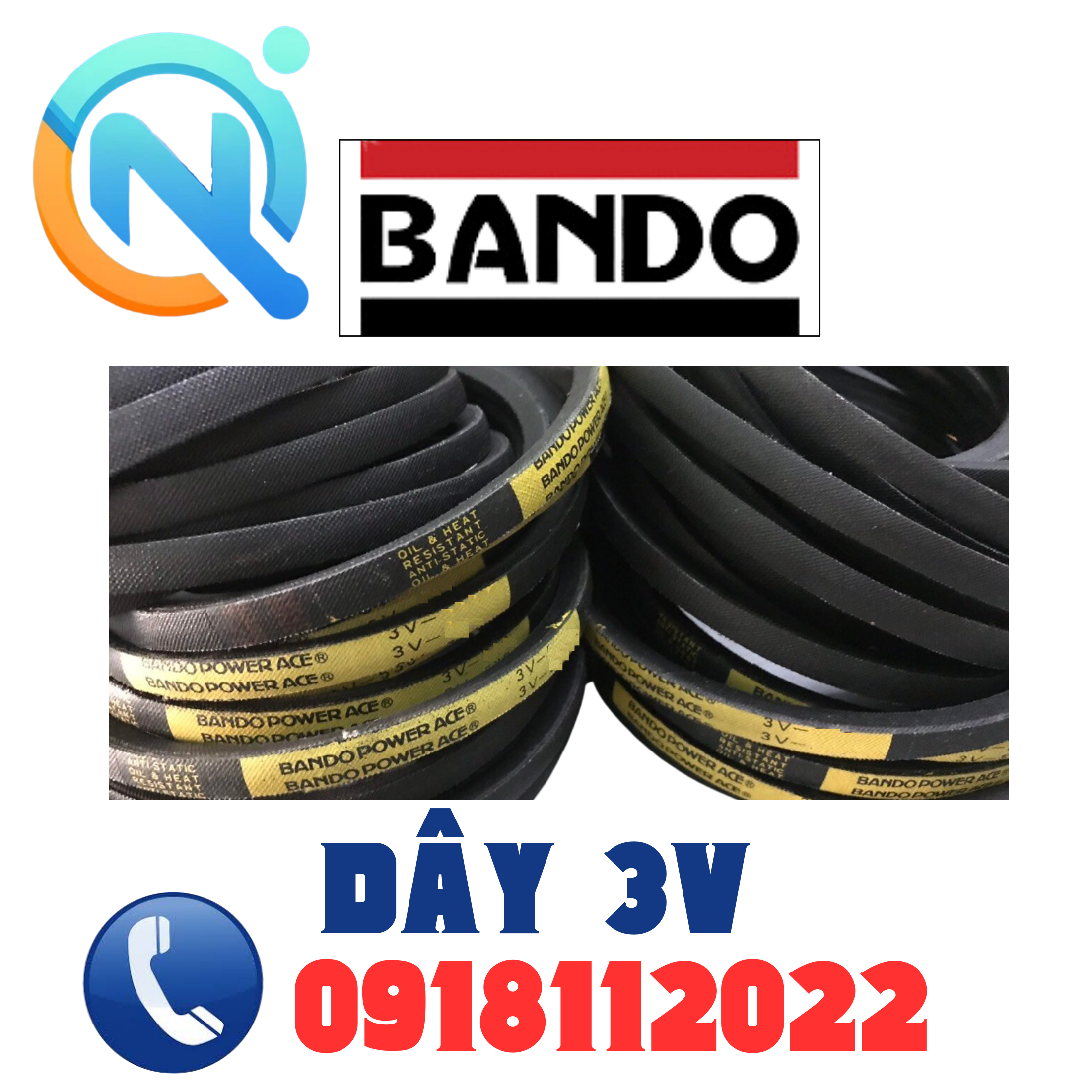 Dây curoa Bando 3V-1060