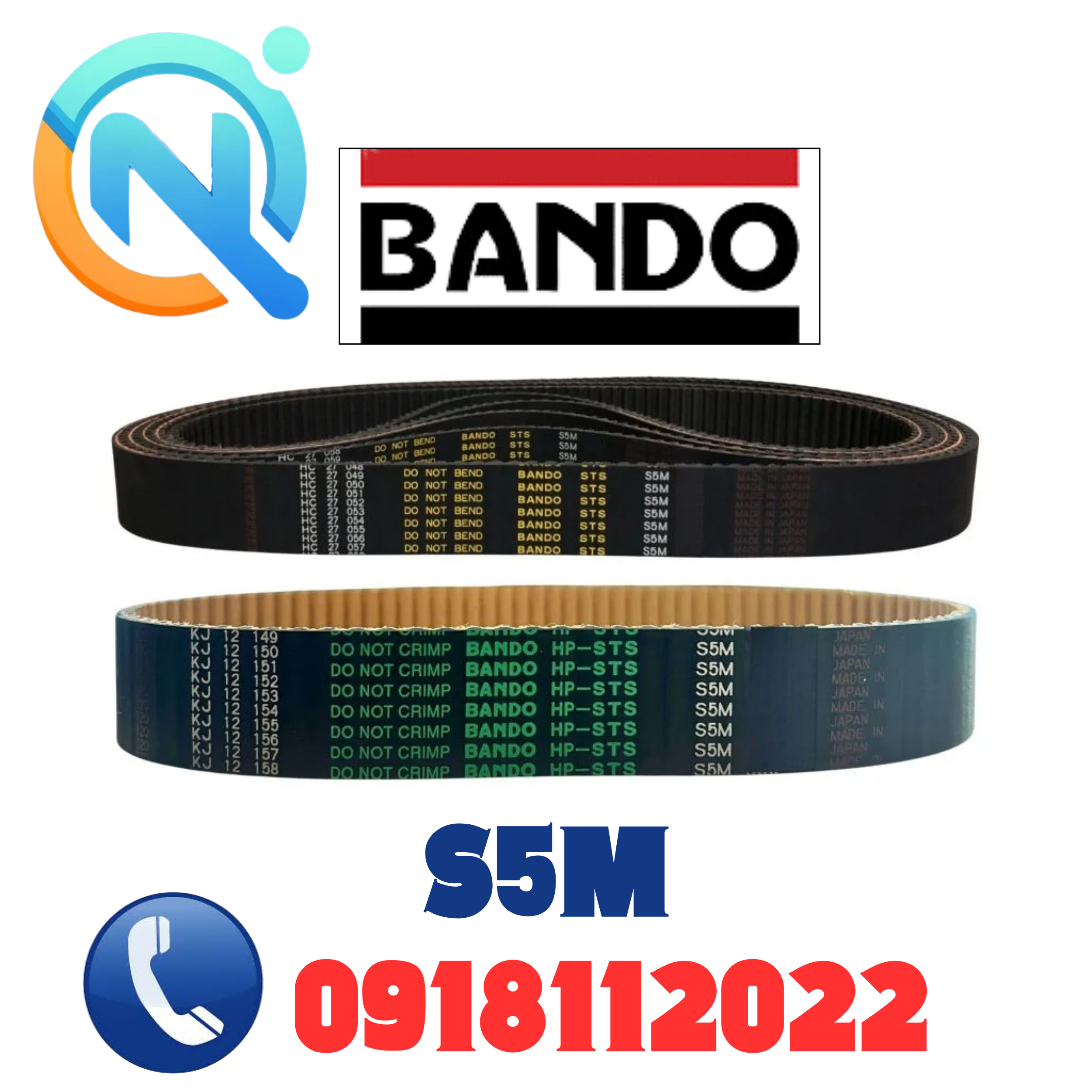 Dây curoa Bando S5M-225