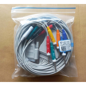 Dây cáp ECG dùng cho máy điện tim Nihon Kohden (loại tương thích)