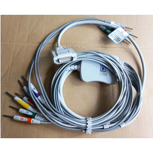 Dây cáp ECG dùng cho máy điện tim Nihon Kohden (loại tương thích)